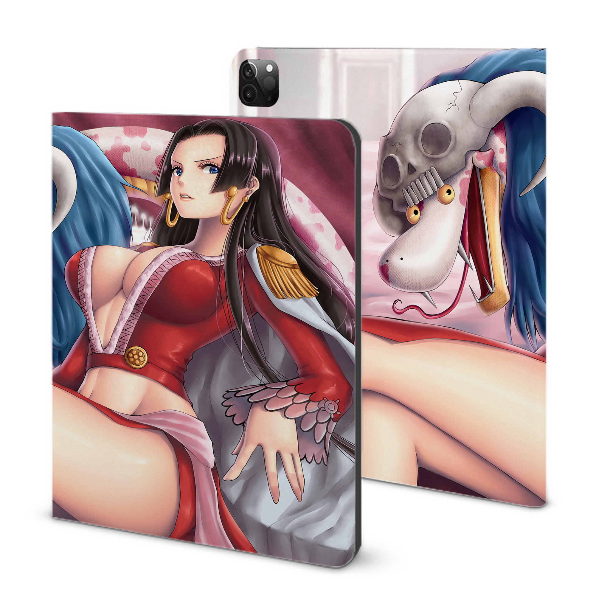 （画像用） ワンピース ONE PIECE IPadケース ペンホルダー付き ブックスタイルデザイン